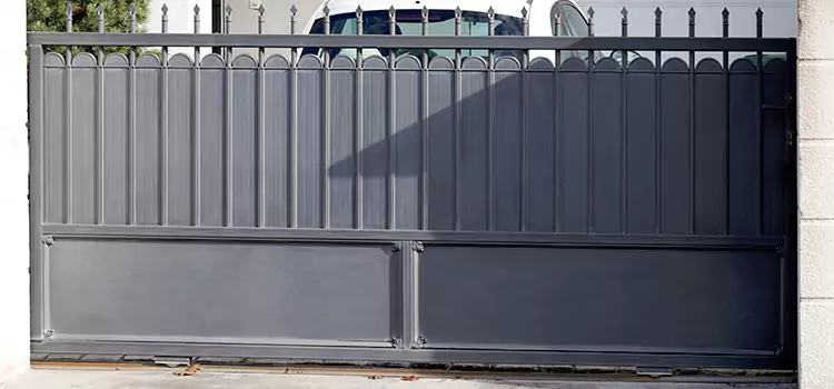 Metal Driveway Gate Installation Edmonds